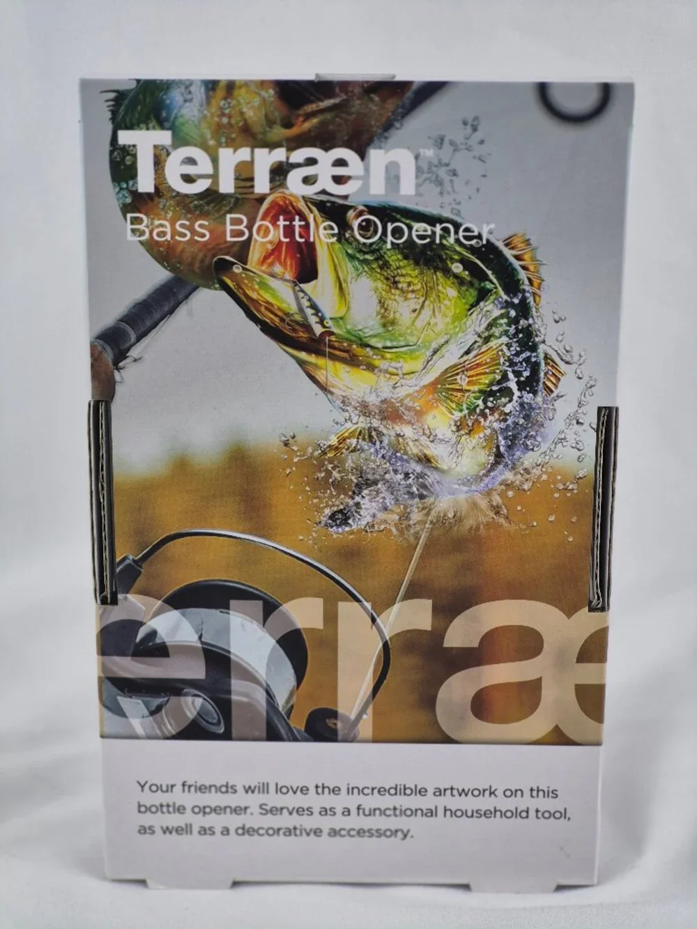 Terraen Bass Bottle Opener Fish Novelty
